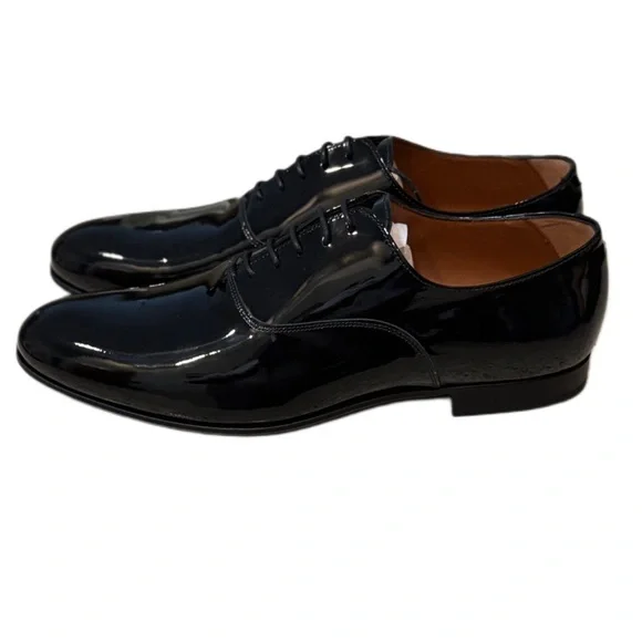 Charles Tyrwhitt Shiny Black Derbys - Picture 5 of 12